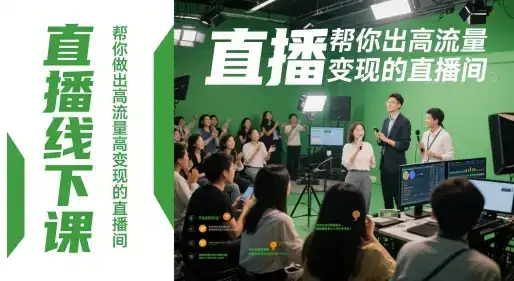 直播线下课,帮你做出高流量高变现的直播间-云创网 直播线下课,帮你做出高流量高变现的直播间-云创网