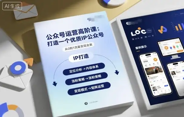 【精】公众号运营高阶课,打造一个优质IP公众号-创业猫 【精】公众号运营高阶课,打造一个优质IP公众号-创业猫
