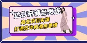 达芬奇-调色思维，商业项目实操，打通软件和调色思维（37节课）-优优云创