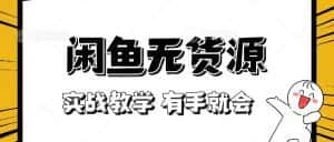 新手必看！实战闲鱼教程，看完有手就会做闲鱼无货源！-优优云创