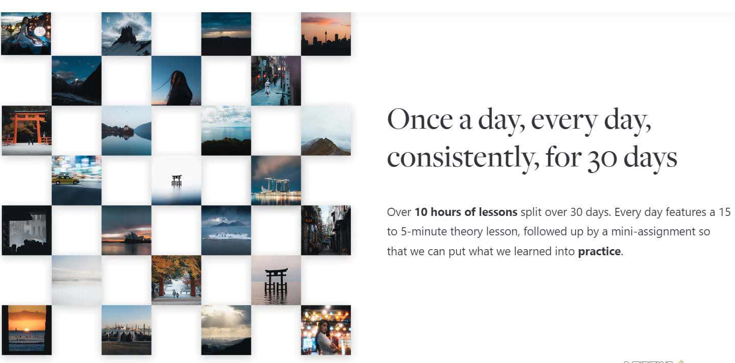 网红摄影师Pat Kay – 30天摄影基础知识加速器教程-30节课-中英字幕-优优云创