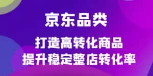 （4383期）京东电商品类定制培训课程，打造高转化商品提升稳定整店转化率-优优云创
