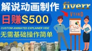 （4286期）制作解说类动画视频（Animated Explainer）日赚500美元以上 – 0基础可操作-优优云创