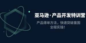 （4882期）亚马逊·产品开发特训营：产品爆单方法，快速突破重围，全程实操！-优优云创