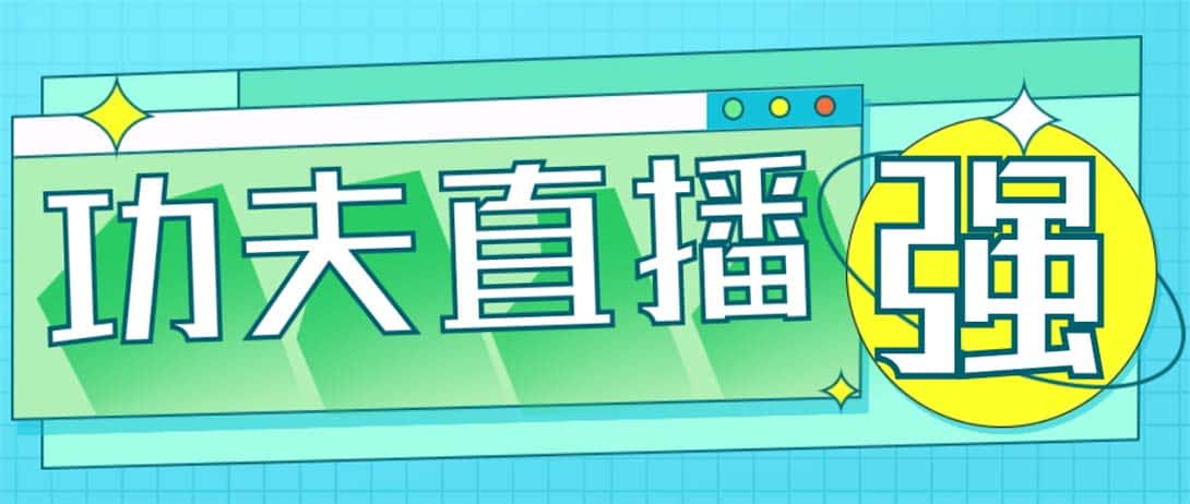 （4944期）外面收费998的功夫直播脚本，让你直播变得和呼吸一样简单(永久脚本+教程)-副业吧