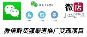 （5133期）微信群码资源渠道内循环推广变现项目，多种变现方式，打通你的管道收益-优优云创