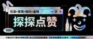 （5311期）最新探探全自动点赞引流，配合男粉变现思路轻松日赚500+【脚本+教程】-优优云创