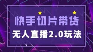 （5427期）快手网红切片2.0无人直播玩法保姆级教程，二驴的独家授权-副业吧