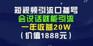 安妈·短视频引流口播号,会说话就能引流,一年收益20W(价值1888元)-副业吧