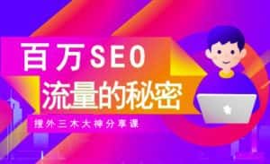 SEO实操培训:玩转百万SEO流量,助力站长快速提升流量(搜外三木大神分享课)-副业吧