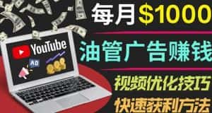 YouTube广告赚钱项目：只需发布视频就有收入，月入7000+副业-优优云创
