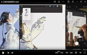 （6065期）2023日系人物-速写色彩光影ipad插画课（教程+课件与笔刷）-优优云创