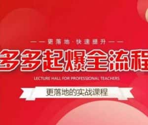 互力-多多新品打爆全流程，拼多多14天拉搜索自然流量，更落地·快速提升-优优云创