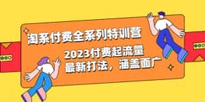 （6505期）淘系付费全系列特训营：2023付费起流量最新打法，涵盖面广（30节）-优优云创