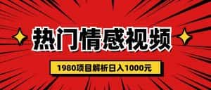 （6573期）热门话题视频涨粉变现1980项目解析日收益入1000-副业吧