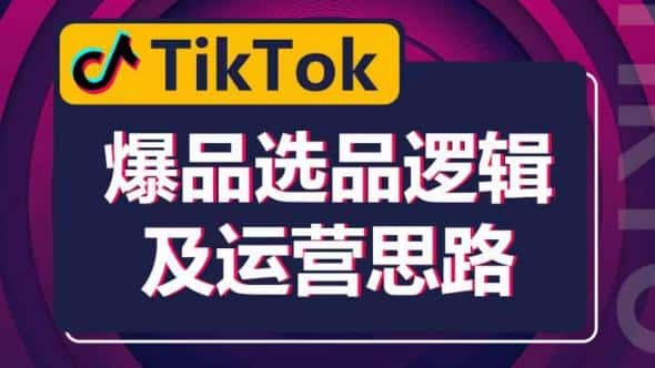TikTok爆品选品逻辑及运营思路：解决网络环境快速入门TikTok-副业吧