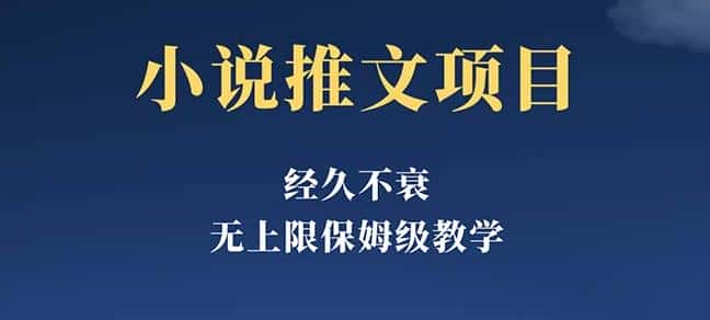 经久不衰的小说推文项目，单号月5-8k，保姆级教程，纯小白都能操作-优优云创
