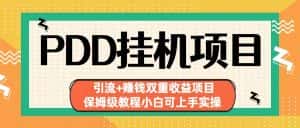 （6729期）拼多多挂机项目 引流+赚钱双重收益项目(保姆级教程小白可上手实操)-优优云创