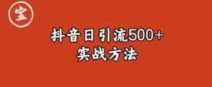宝哥抖音直播引流私域的6个方法，日引流500+-副业吧