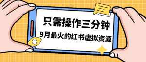 (7191期)一单50-288,一天8单收益500+小红书虚拟资源变现,视频课程+实操课+…-优优云创