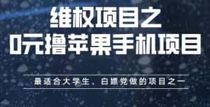 维权项目之0元撸苹果手机项目，最适合大学生、白嫖党做的项目之一【揭秘】-优优云创