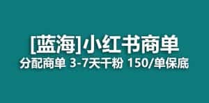 （7349期）2023蓝海项目，小红书商单，快速千粉，长期稳定，最强蓝海没有之一-优优云创