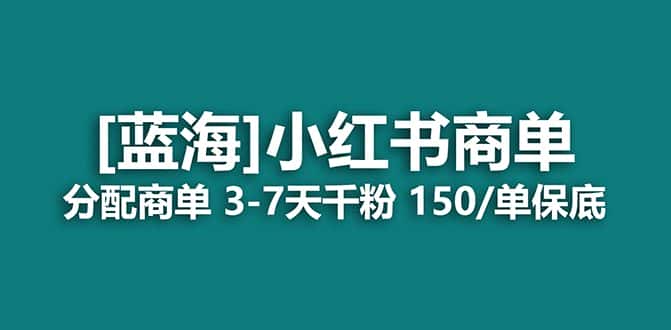 （7349期）2023蓝海项目，小红书商单，快速千粉，长期稳定，最强蓝海没有之一-优优云创