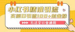 （7409期）小红书精准引流创业粉，微信每天被动100+好友-优优云创