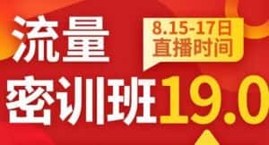 秋秋线上流量密训班19.0，打通流量关卡，线上也能实战流量破局-优优云创