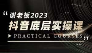 蟹老板·2023抖音底层实操课,打造短视频的底层认知-副业吧