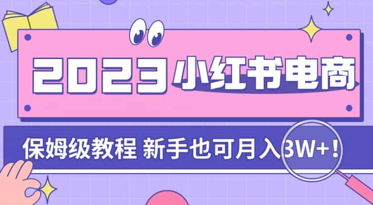 阿本小红书电商陪跑营4.0，带大家从0到1把小红书做起来-优优云创