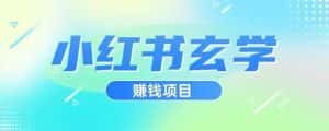 小红书玄学项目，直接上手操作，日入500【揭秘】-优优云创