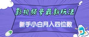 影视号最新玩法，新手小白月入四位数，零粉直接上手【揭秘】-优优云创