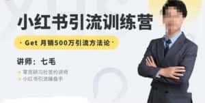 零克·小红书引流训练营第五期，小红书矩阵引流到vX的方法论-优优云创网