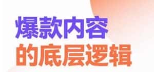 爆款内容的底层逻辑，​揽获精准客户，高粘性、高复购、高成交-优优云创网