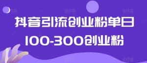 抖音引流创业粉单日100-300创业粉-优优云创网