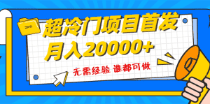 （8148期）超级冷门项目，粤语动画赛道，十分钟一个原创视频，简单易上手 实测月入1w+-优优云创