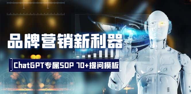 （8402期）品牌营销新利器：ChatGPT专属SOP，70+提问模板-优优云创网