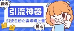 （8447期）【引流必备】探遇漂流瓶全自动引流脚本，引流色粉必备神器嘎嘎上量【引…-优优云创网