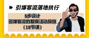 （8894期）引爆-客流落地执行，5步设计引爆客流的裂变活动投放（19节课）-优优云创网