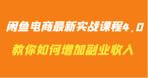 闲鱼电商最新实战课程4.0-教你如何快速增加副业收入-副业吧