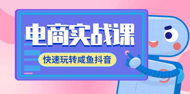 （9528期）电商实战课，快速玩转咸鱼抖音，全体系全流程精细化咸鱼电商运营-71节课-优优云创网