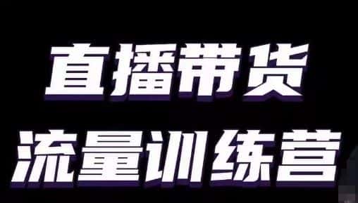 直播带货流量训练营，小白主播必学直播课-优优云创网