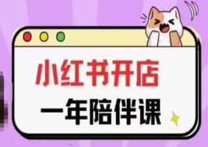 三九小红书开店一年陪伴课(更新)，从0到1玩赚小红书开店-优优云创网