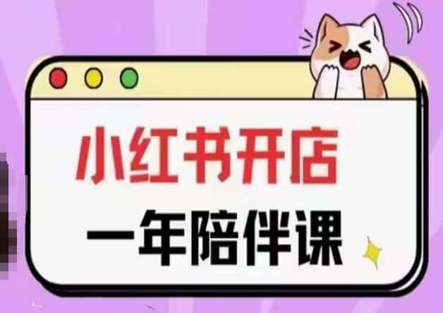 三九小红书开店一年陪伴课(更新)，从0到1玩赚小红书开店-优优云创网