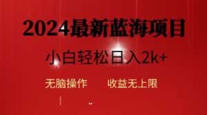 （10106期）2024蓝海项目ai自动生成视频分发各大平台，小白操作简单，日入2k+-优优云创