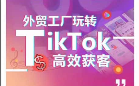外贸工厂玩转TikTok高效获客,多种引流方式与账号定位技巧,拆解爆款短视频打造成功案例-优优云创网
