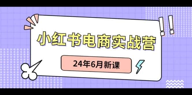 （10984期）小红书电商实战营：小红书笔记带货和无人直播，24年6月新课-副业吧