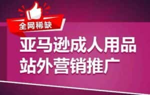 全网稀缺！亚马逊成人用品站外营销推广，​教你引爆站外流量，开启爆单模式-优优云创
