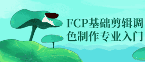 FCP基础剪辑调色制作专业入门-副业吧